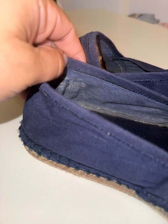 Polo Ralph Lauren Barron Polo Bear Canvas Espadrilles Navy Size 9D main image 7